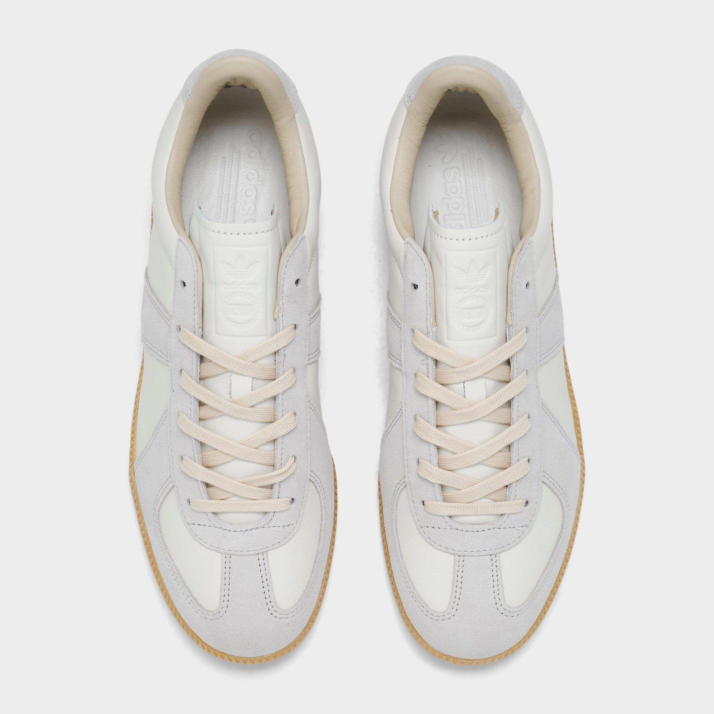 Men's adidas Originals BW Army Casual Shoes - Chalk White/Clear Granite/Gum - Top view