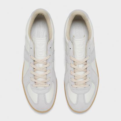 Men's adidas Originals BW Army Casual Shoes - Chalk White/Clear Granite/Gum - Top view