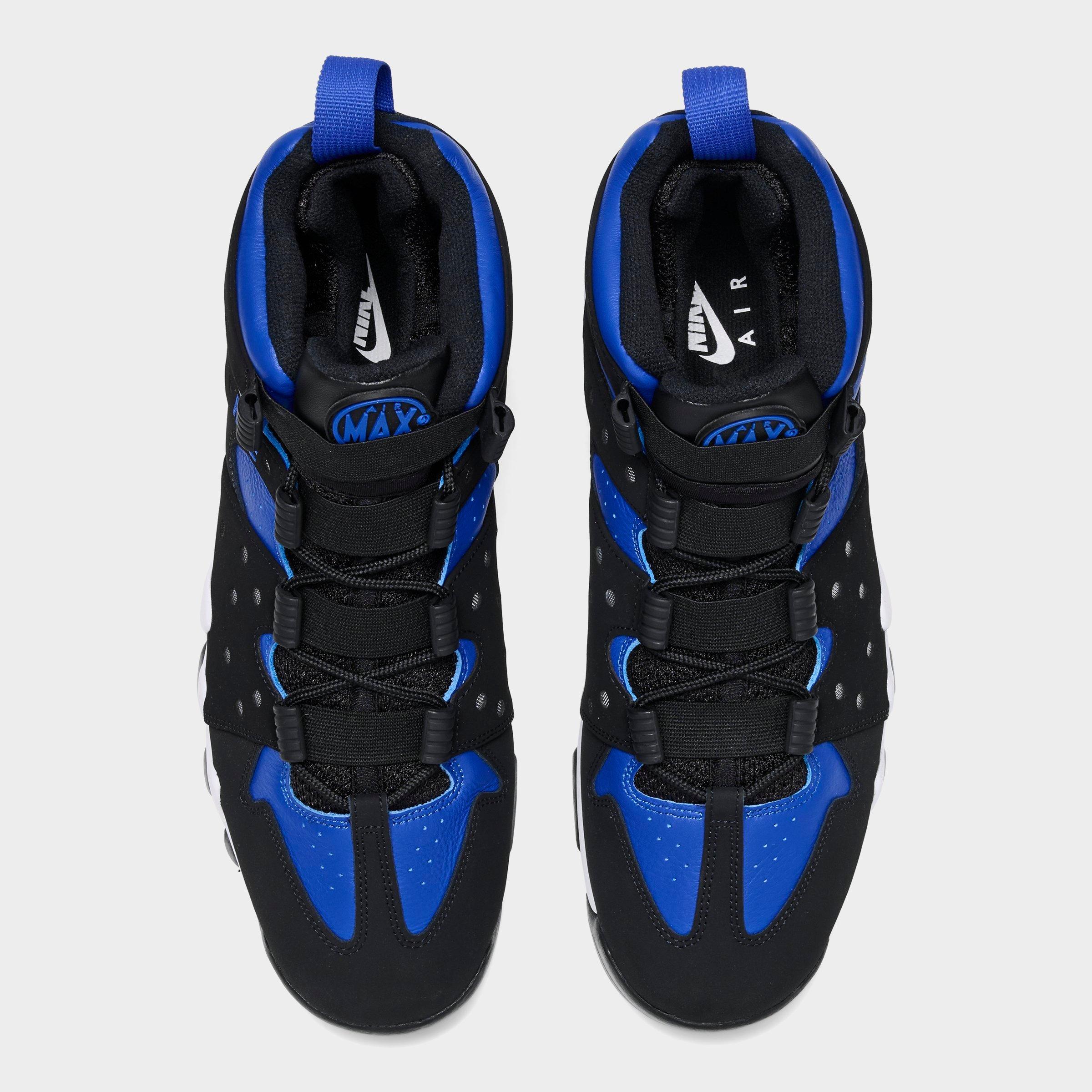 Men's Nithtke Air Max 2 CB '94 Basketball Shoes - Black/Varsity Royal/White - Top view