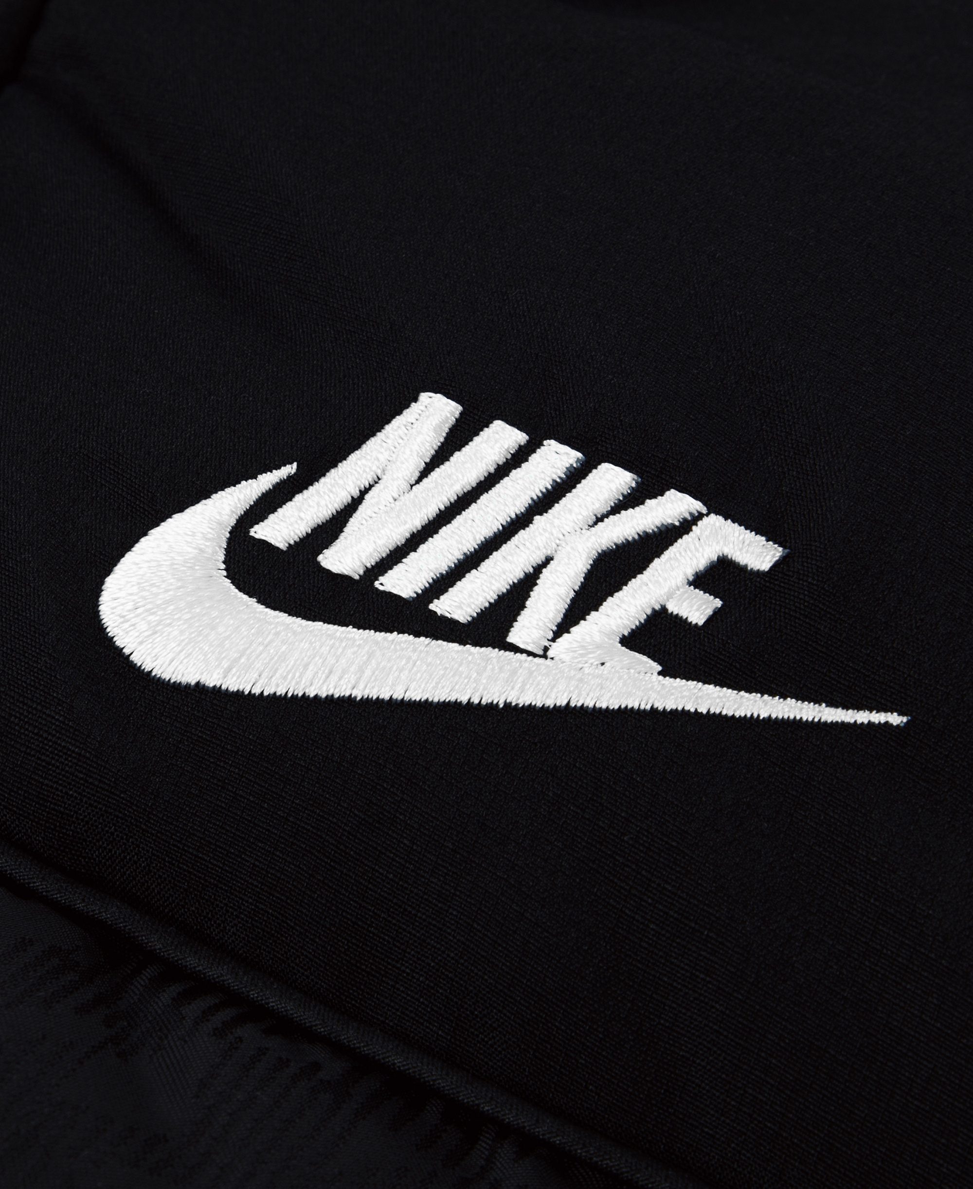 Nike Boys' 4-7 Jacquard Logo Mixed Media Puffer Jacket - Black