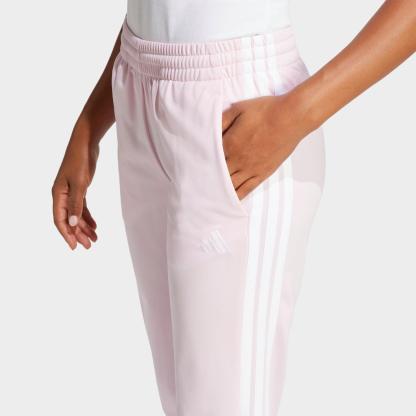 Women's adidas Essentials DAYREADY Tricot Tracksuit Pants - Clear Pink/White