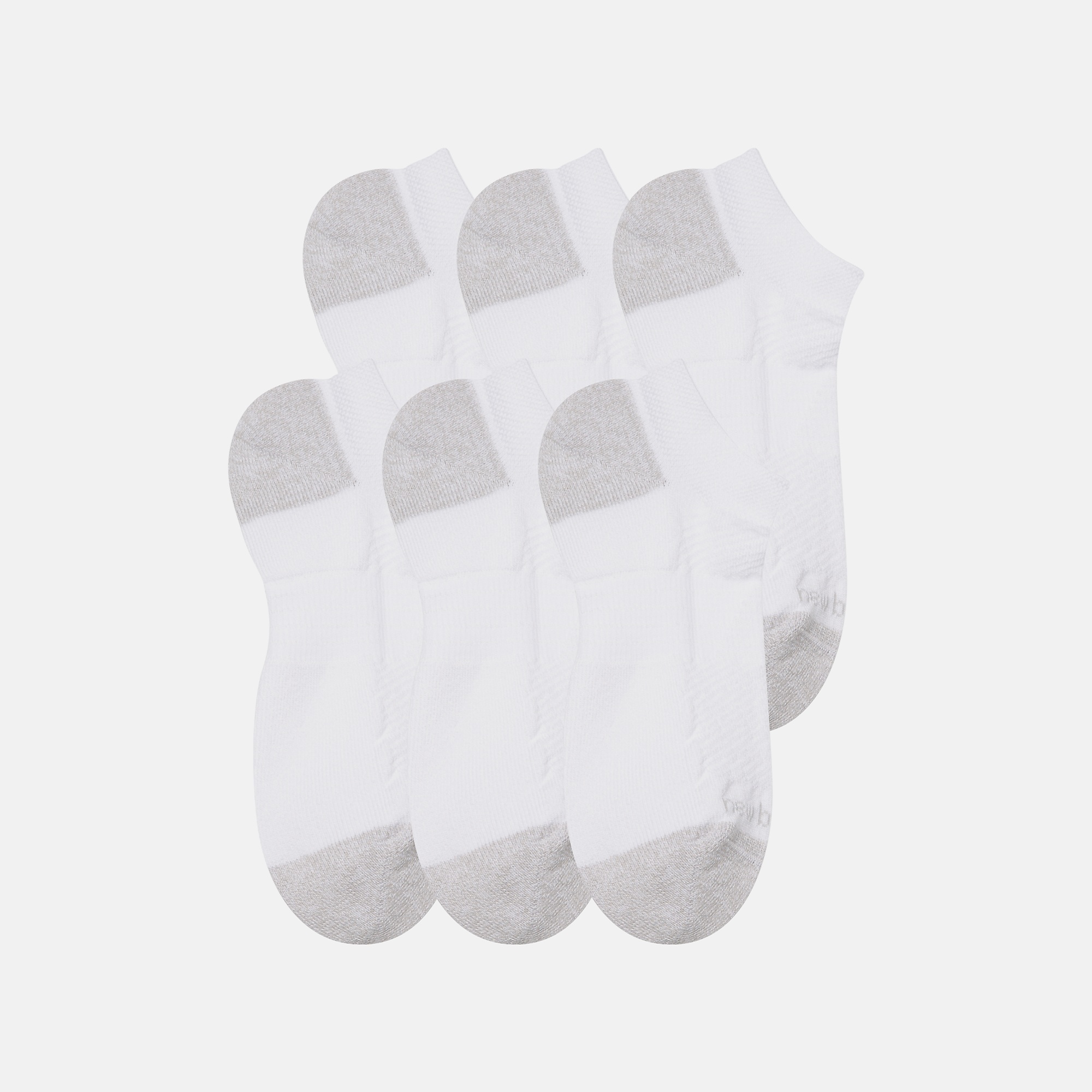 New Balance Active No Show Socks 6 Pack, LAS65204WT