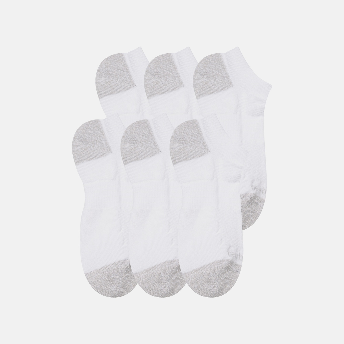 New Balance Active No Show Socks 6 Pack, LAS65204WT