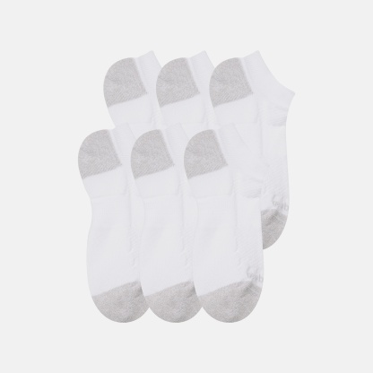 New Balance Active No Show Socks 6 Pack, LAS65204WT
