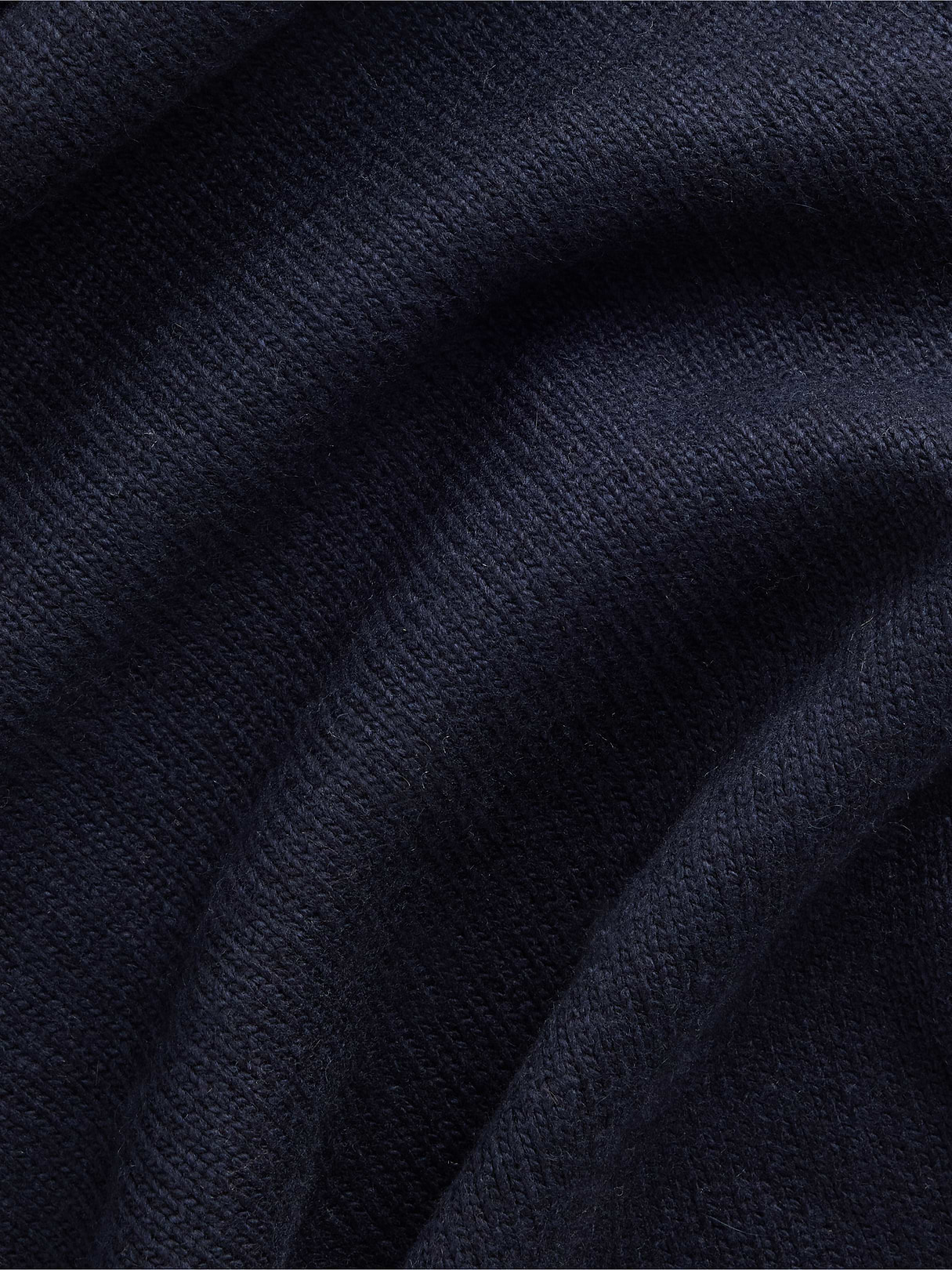 Knit Triangle Scarf - Navy uniform