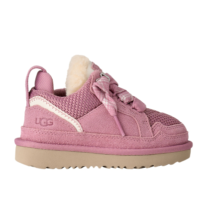 UGG® Toddler Kids Lowmel Lace-Up Sneakers - Dusty Orchid