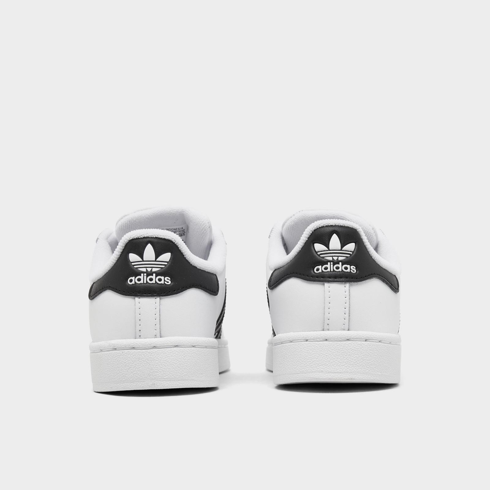 Little Kids' adidas Originals Superstar II Casual Shoes - Cloud White/Core Black/Cloud White - view 4