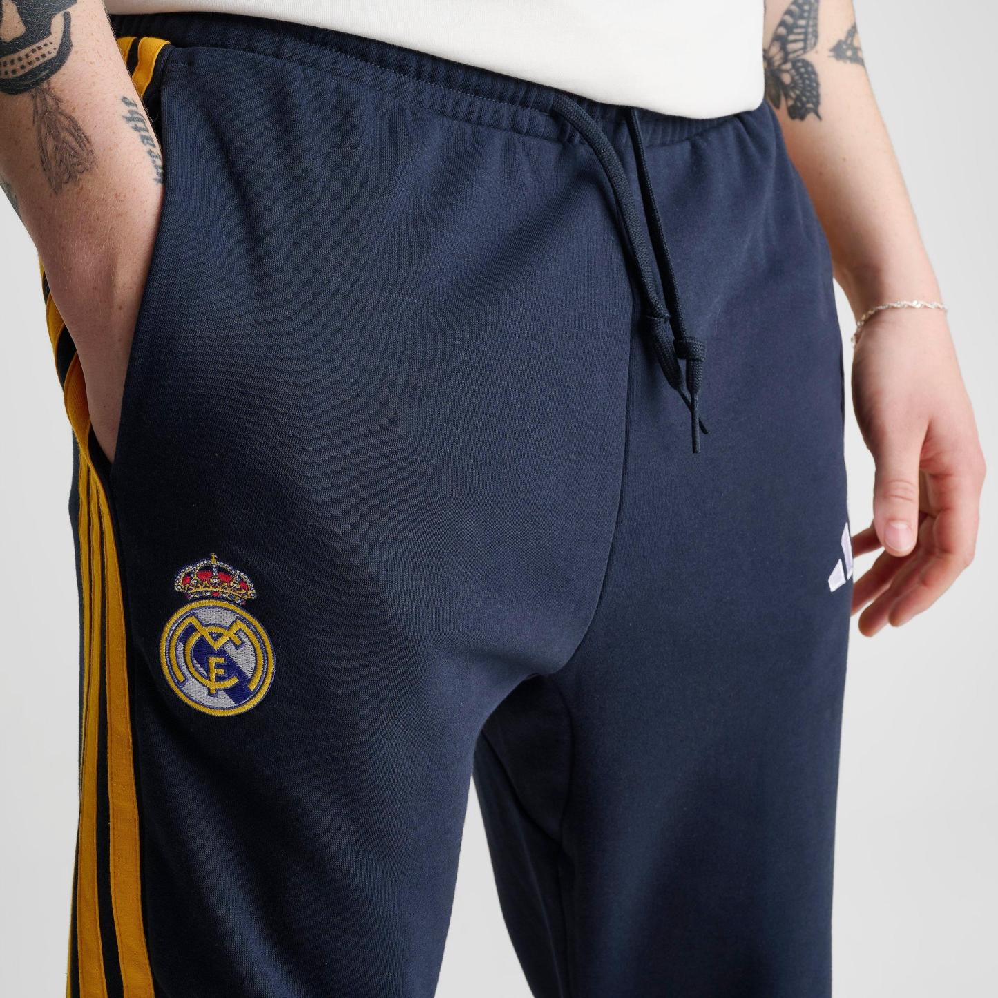 Men's adidas Real Madrid DNA Track Pants - Night Navy