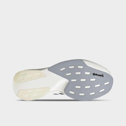 Women's adidas Adizero EVO SL Woven Running Shoes - Part 2 - Cloud White/Core Black/Dash Grey - Bottom view