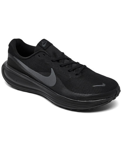 Nike Men's Revolution 8 Wide Width Running Sneakers from Finish Line - Black, Anthracite