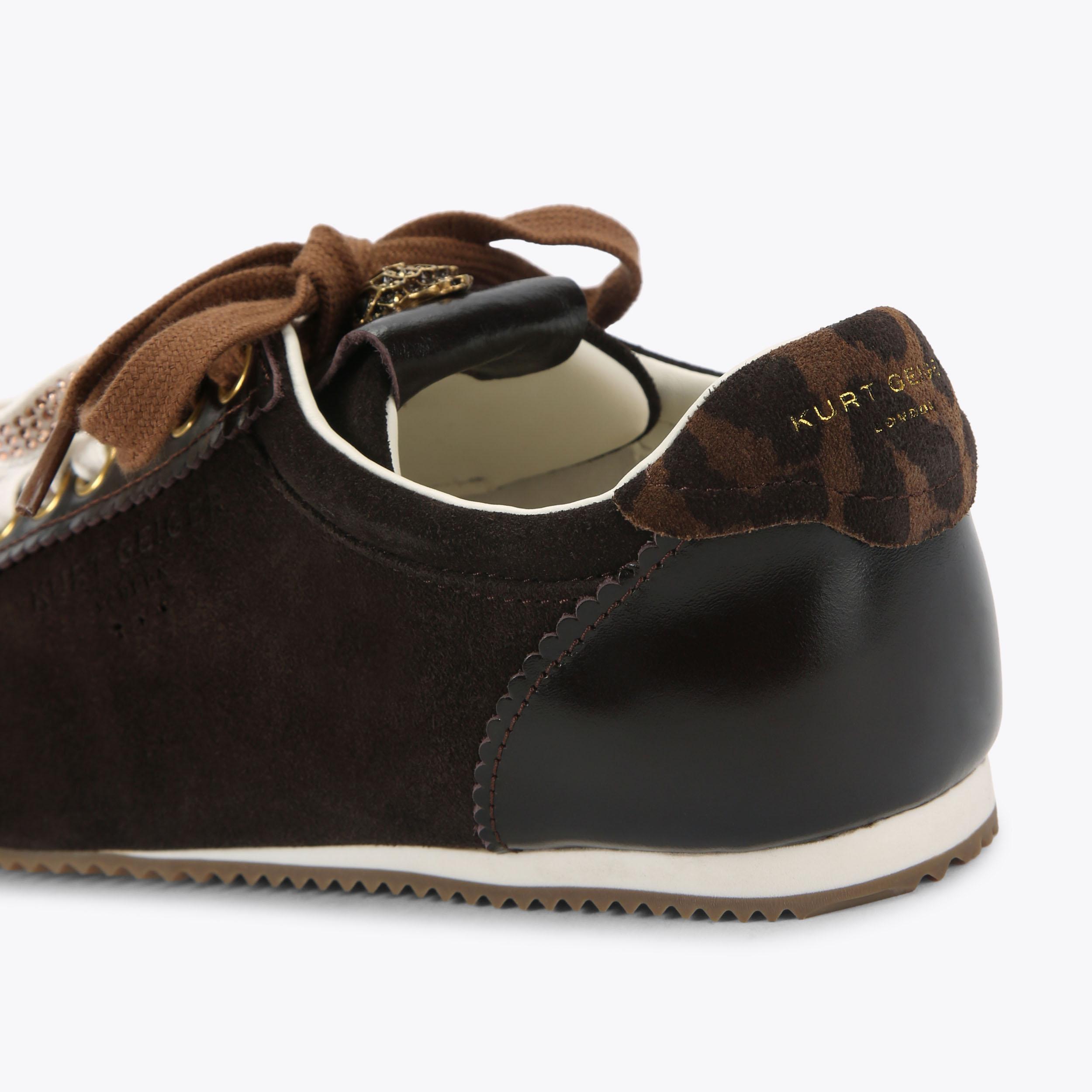 Kurt Geiger London Islington Sneaker - Brown - view 4