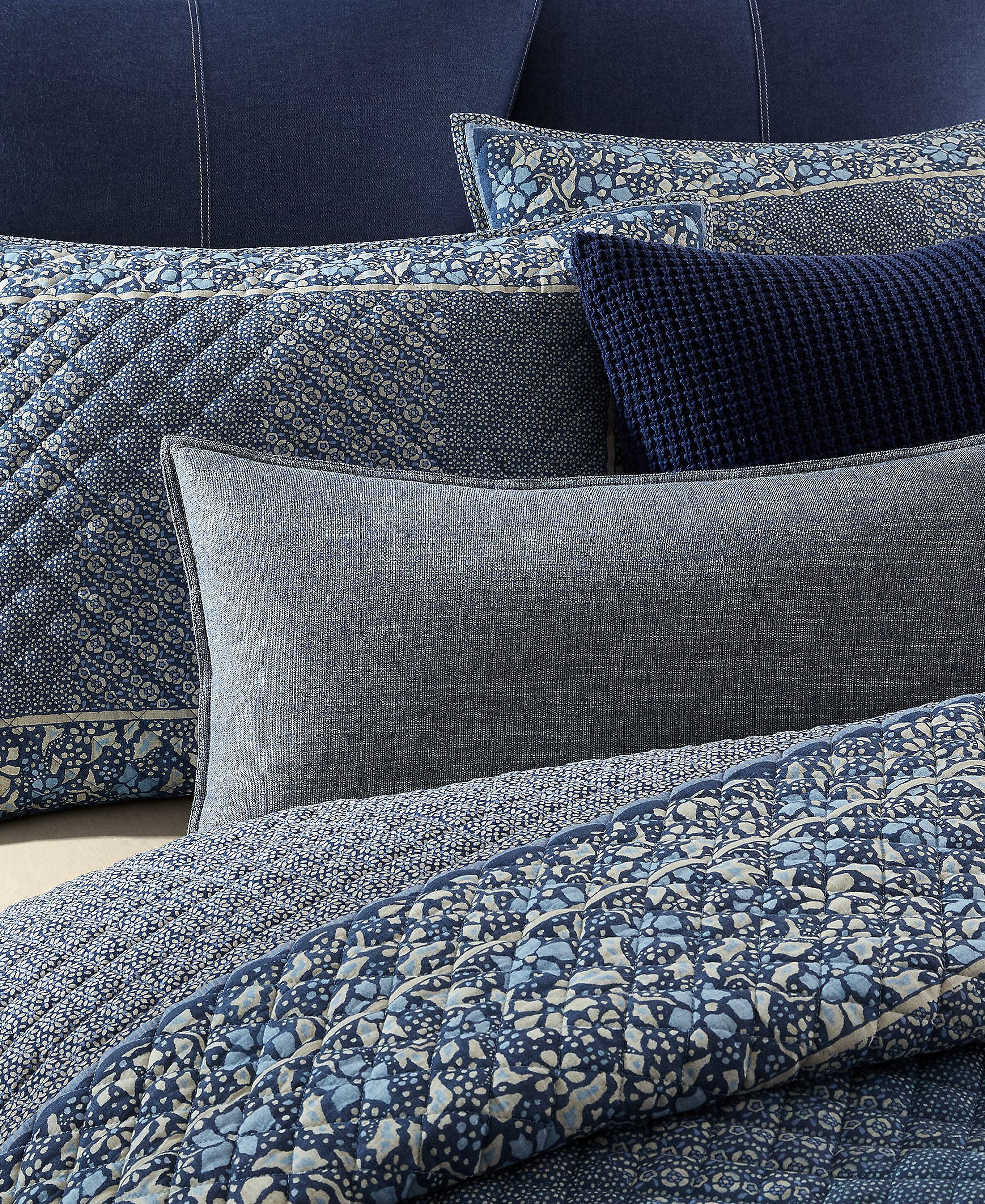 Lauren Ralph Lauren Penwood Quilt, Twin - Indigo
