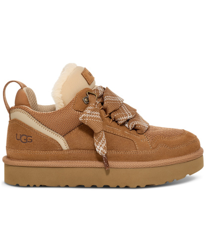 UGG® Women's Lowmel Lace-Up Sneaker Booties - Chestnut