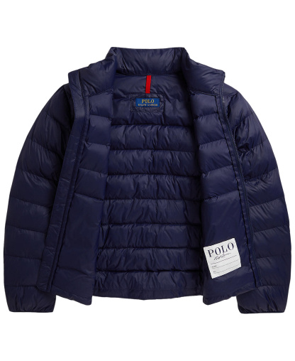 Polo Ralph Lauren Boys' 8-20 The Colden Packable Quilted Jacket - Newport Navy
