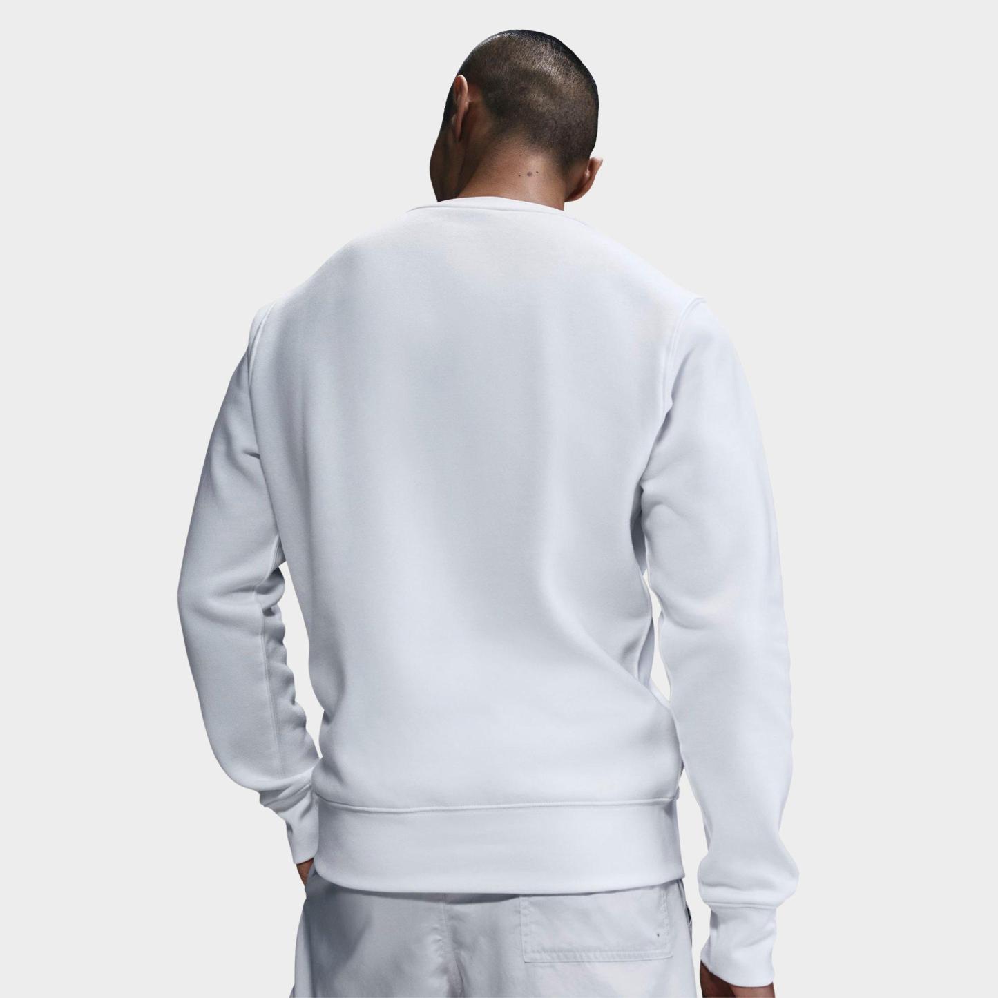 Men's Nithtke Club Fleece Premium Crewneck Sweatshirt - White/Black
