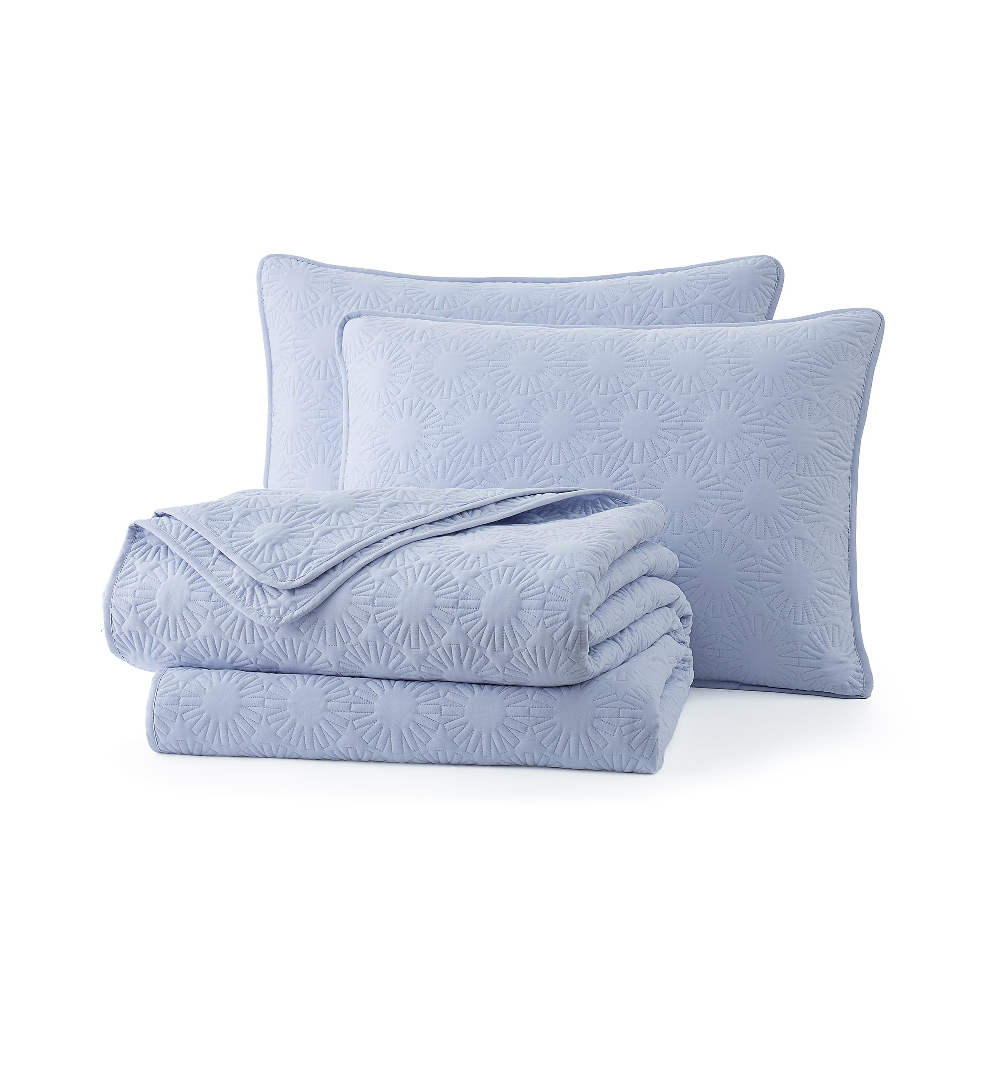 UGG® Devon Sun Logo Quilt Set - Misty Wisteria