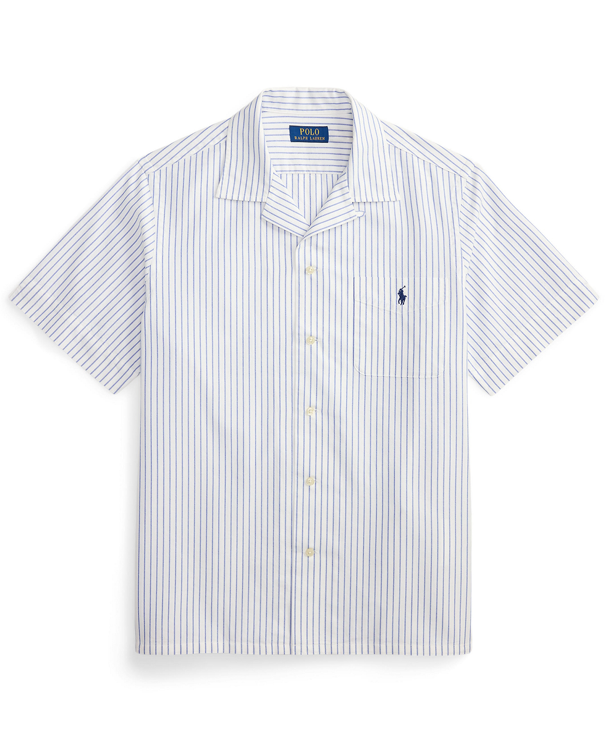Polo Ralph Lauren Men's Classic-Fit Oxford Shirt - White Royal
