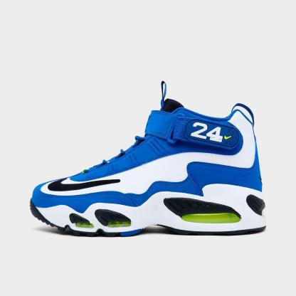 Men's Nike Air Griffey Max 1 Casual Shoes - Varsity Royal/White/Volt/Black
