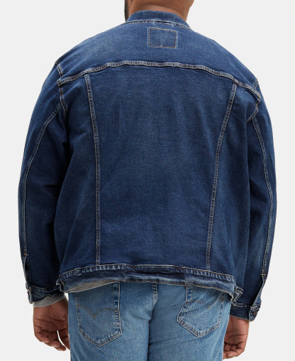 Levi's Men's Big & Tall Stretch Denim Trucker Jacket - Colusa