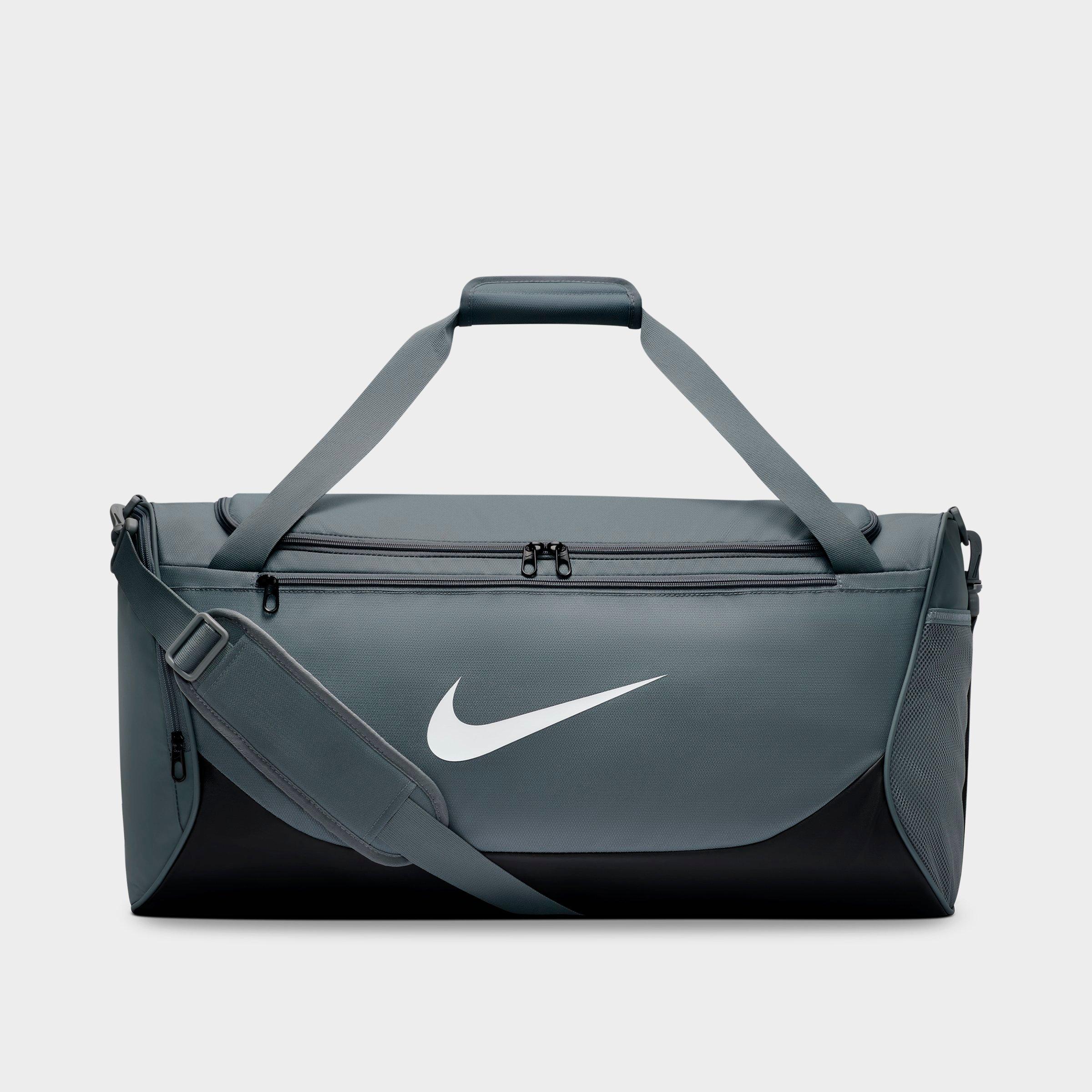 Nithtke Brasilia Training Duffel Bag (Medium, 60L) - Smoke Grey/Black/White