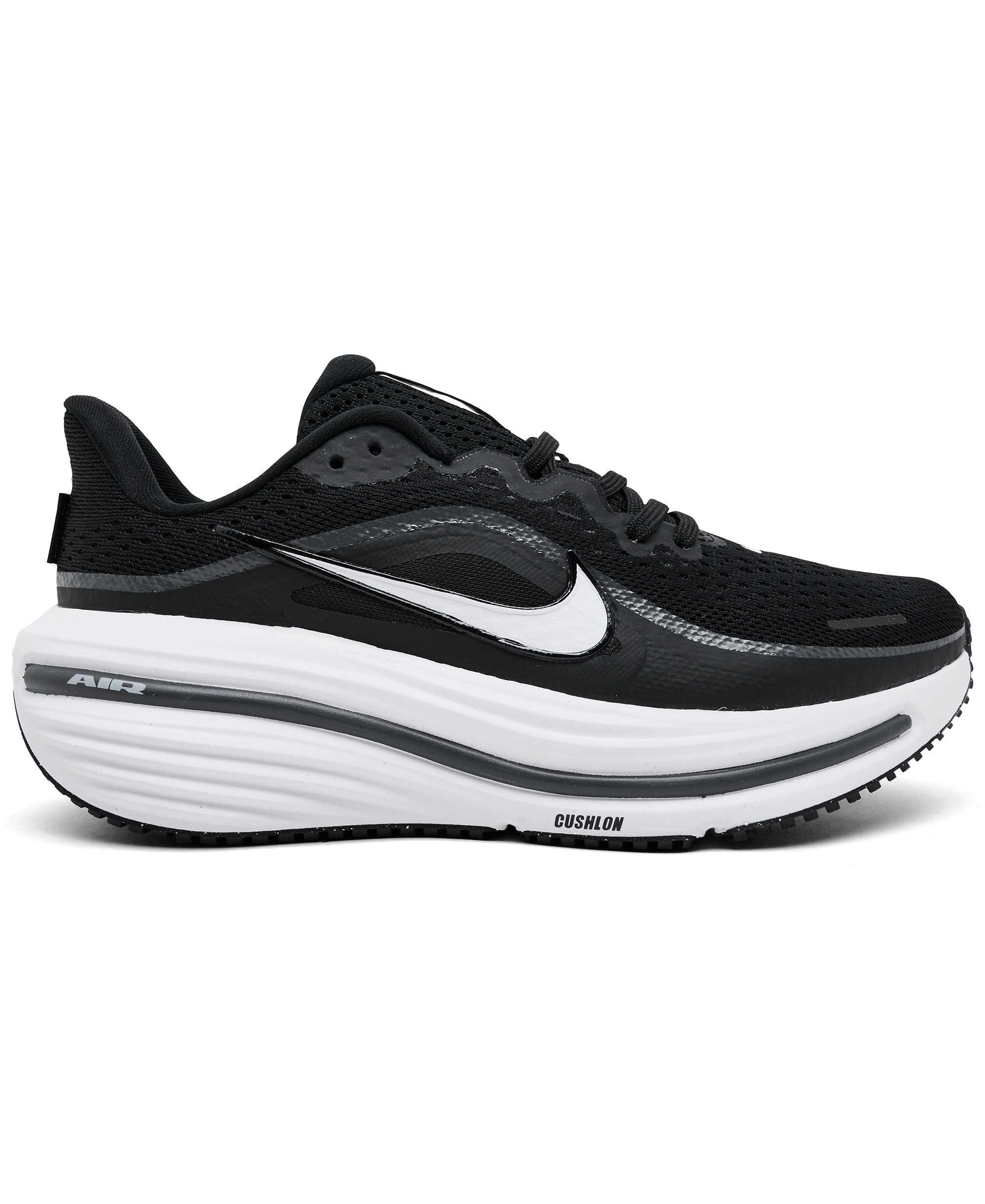 Nike Women's Winflo 12 Wide Width Road Running Sneakers from Finish Line - Black, White