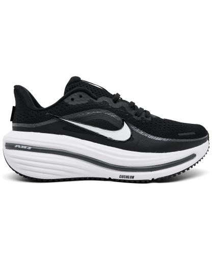 Nike Women's Winflo 12 Wide Width Road Running Sneakers from Finish Line - Black, White