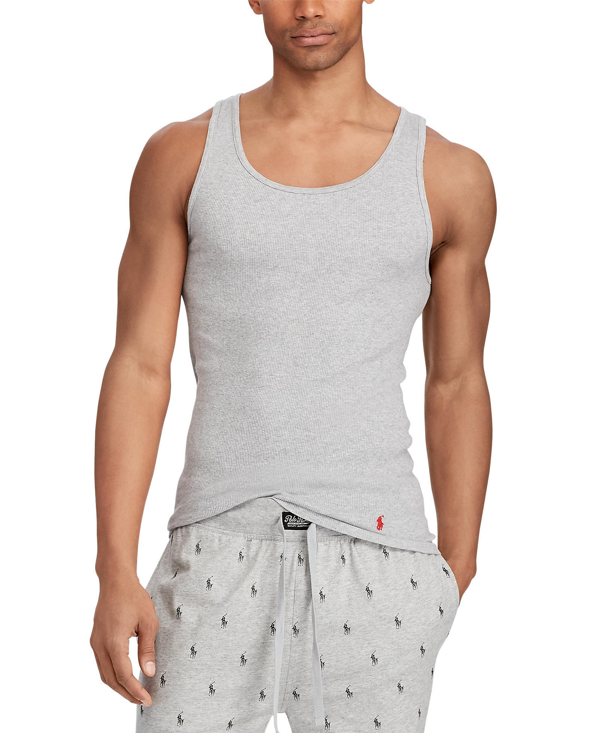 Polo Ralph Lauren Men's 3-Pack Classic-Fit Tank Tops - Andover / Madison / Black