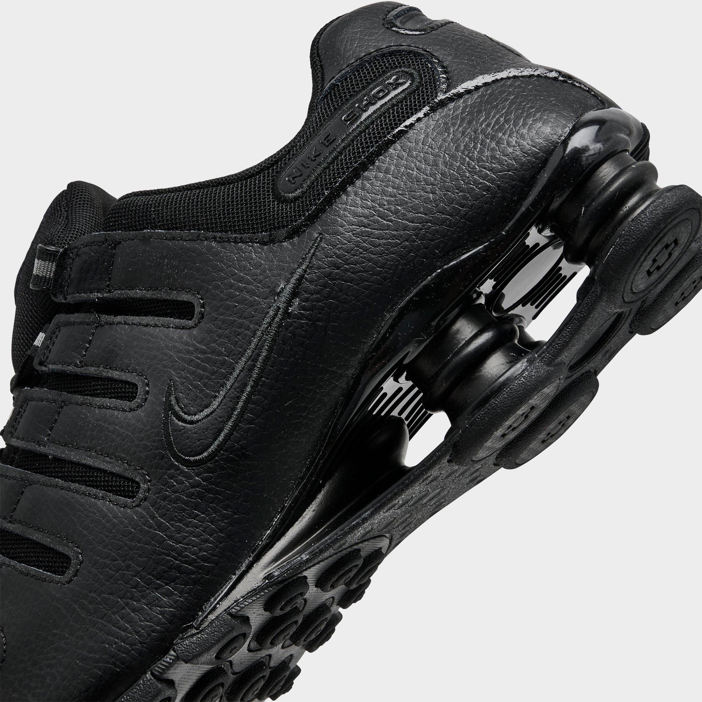 Men's Nithtke Shox NZ Casual Shoes - Black/Black/Black (IQ8263-002) - Detail shot