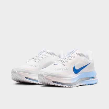 Women's Nithtke Pegasus Premium Running Shoes - Part 1 - White/Aluminum/Sundial/Mystic Navy - Both shoes facing left