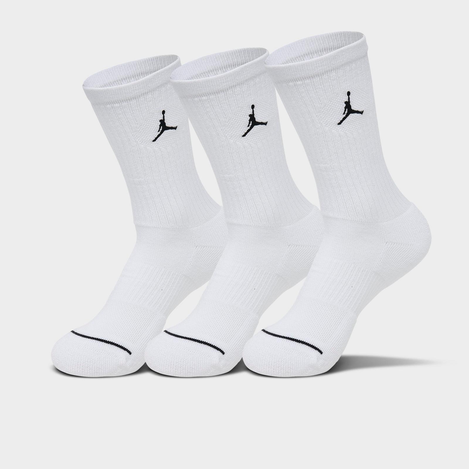 Men's Jordan Everyday Crew Socks (3-Pack) - White - view 1