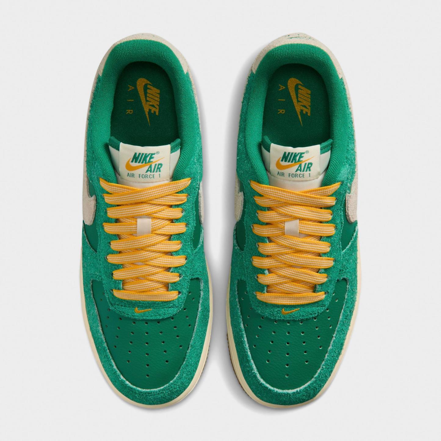 Women's Nithtke Air Force 1 '07 Casual Shoes - Malachite/University Gold/Gum Medium Brown/Coconut Milk - Top view