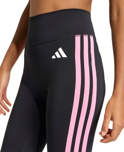 adidas Women's Optime Essentials 7/8 Leggings - Black/Pink