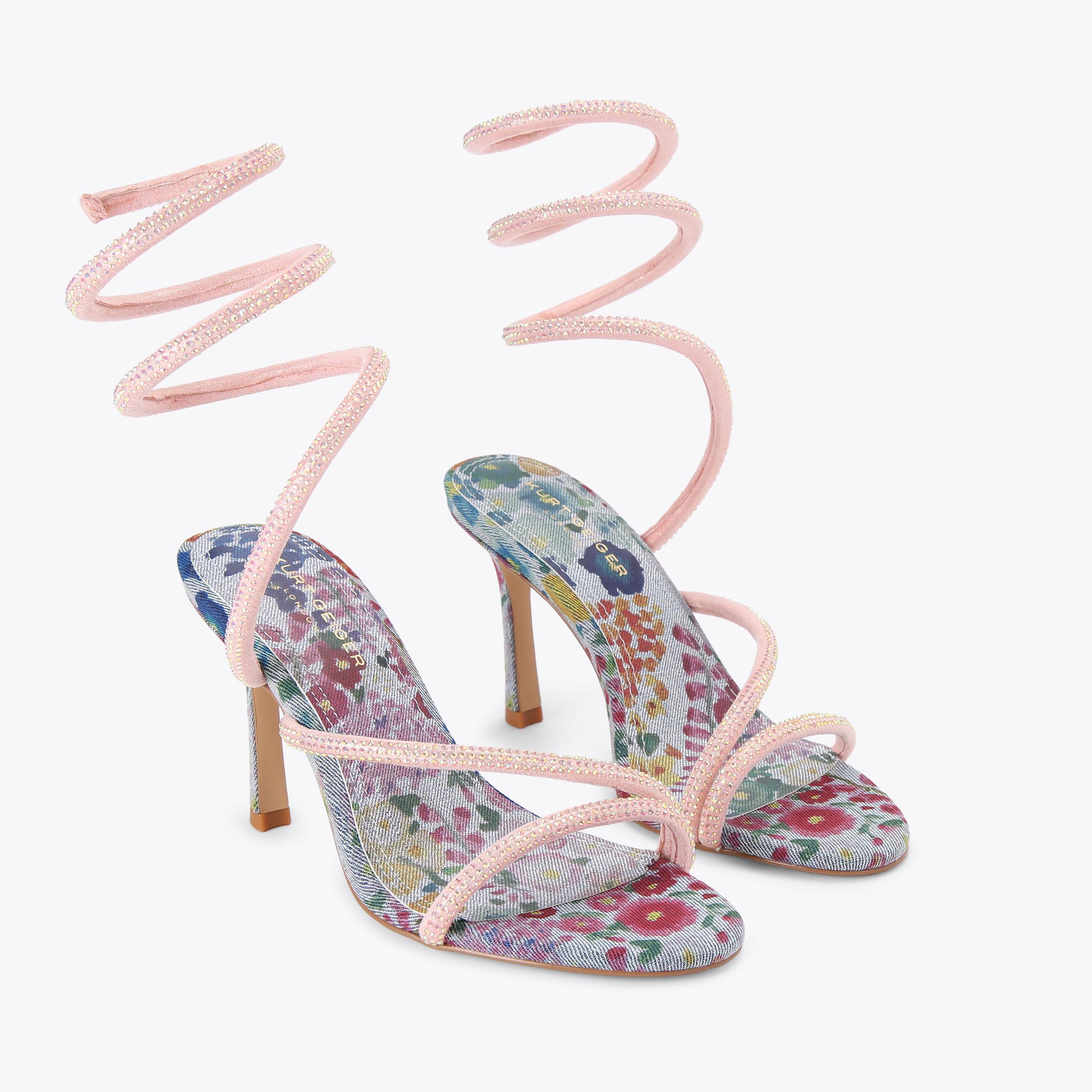 Kurt Geiger London Spiral Asymmetric 90 - Blue - view 3