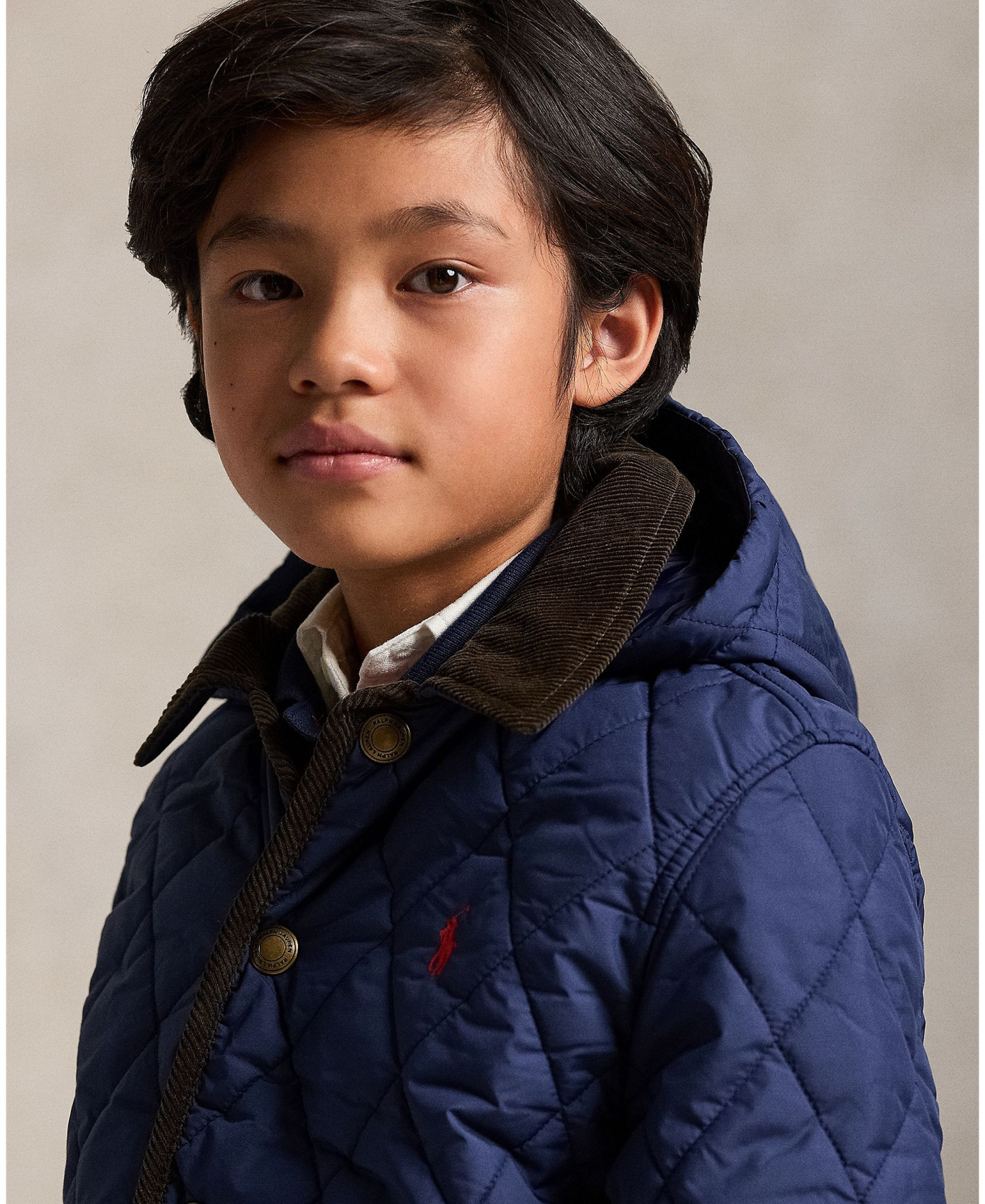 Polo Ralph Lauren Boys' 8-20 Hooded Barn Jacket - Newport Navy