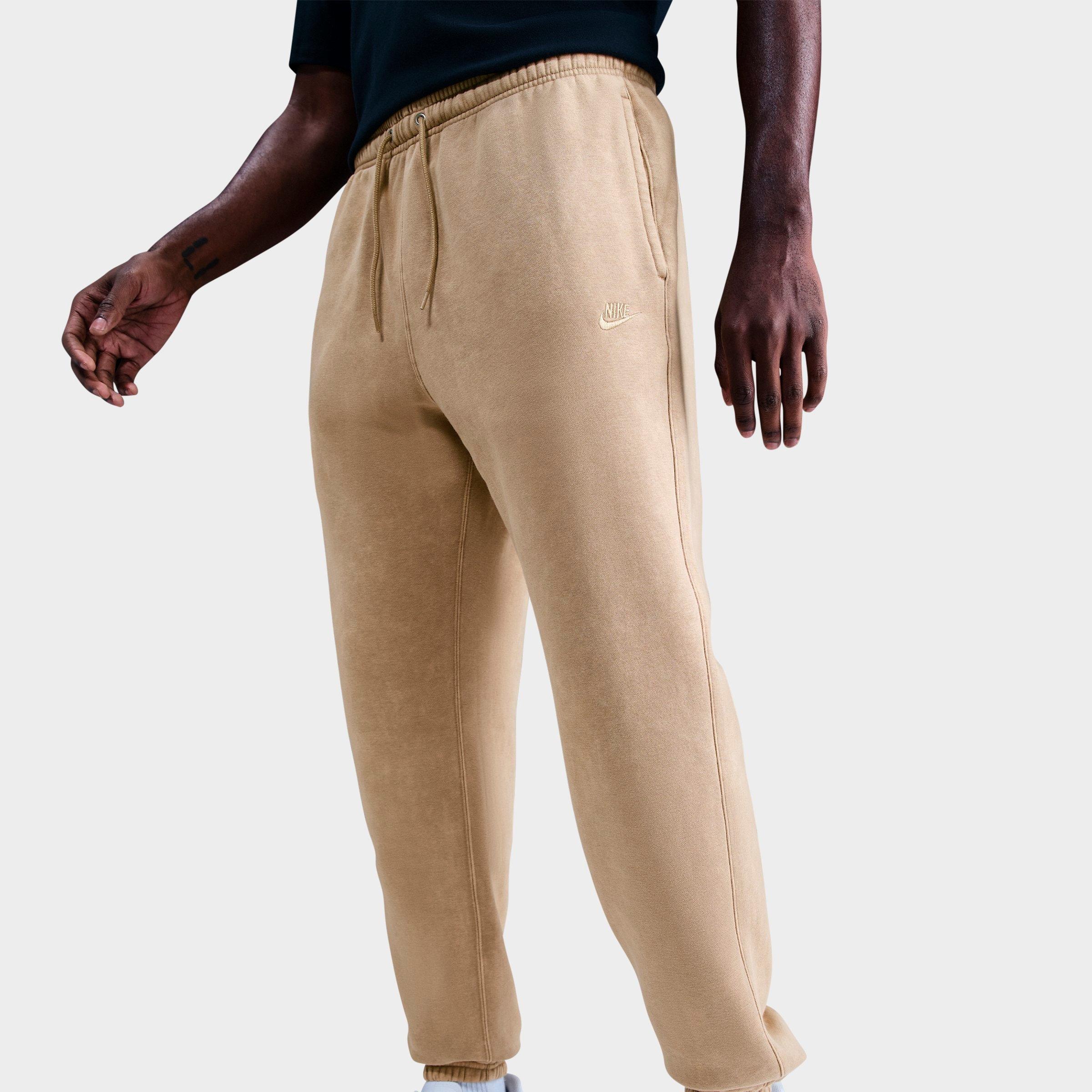 Men's Nithtke Sportswear Club Washed Cuffed Fleece Pants - Parachute Beige/Parachute Beige