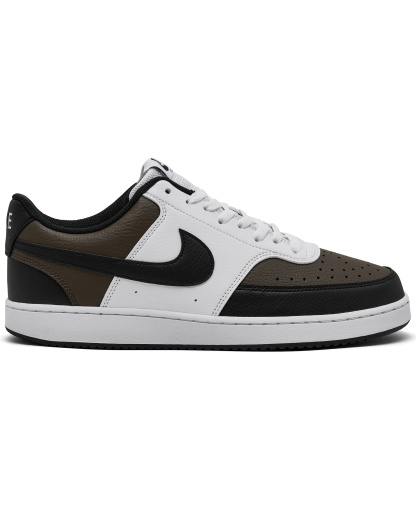Nike Men's Court Vision Low Casual Sneakers from Finish Line - Baroque Brown, Black