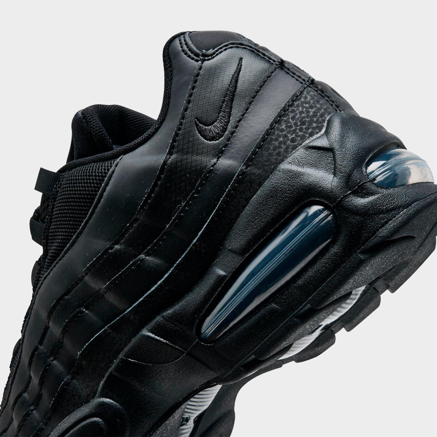 Men's Nithtke Air Max 95 Big Bubble Scorpion Casual Shoes - Part 2 - Black/Black/Anthracite/Black - Detail shot