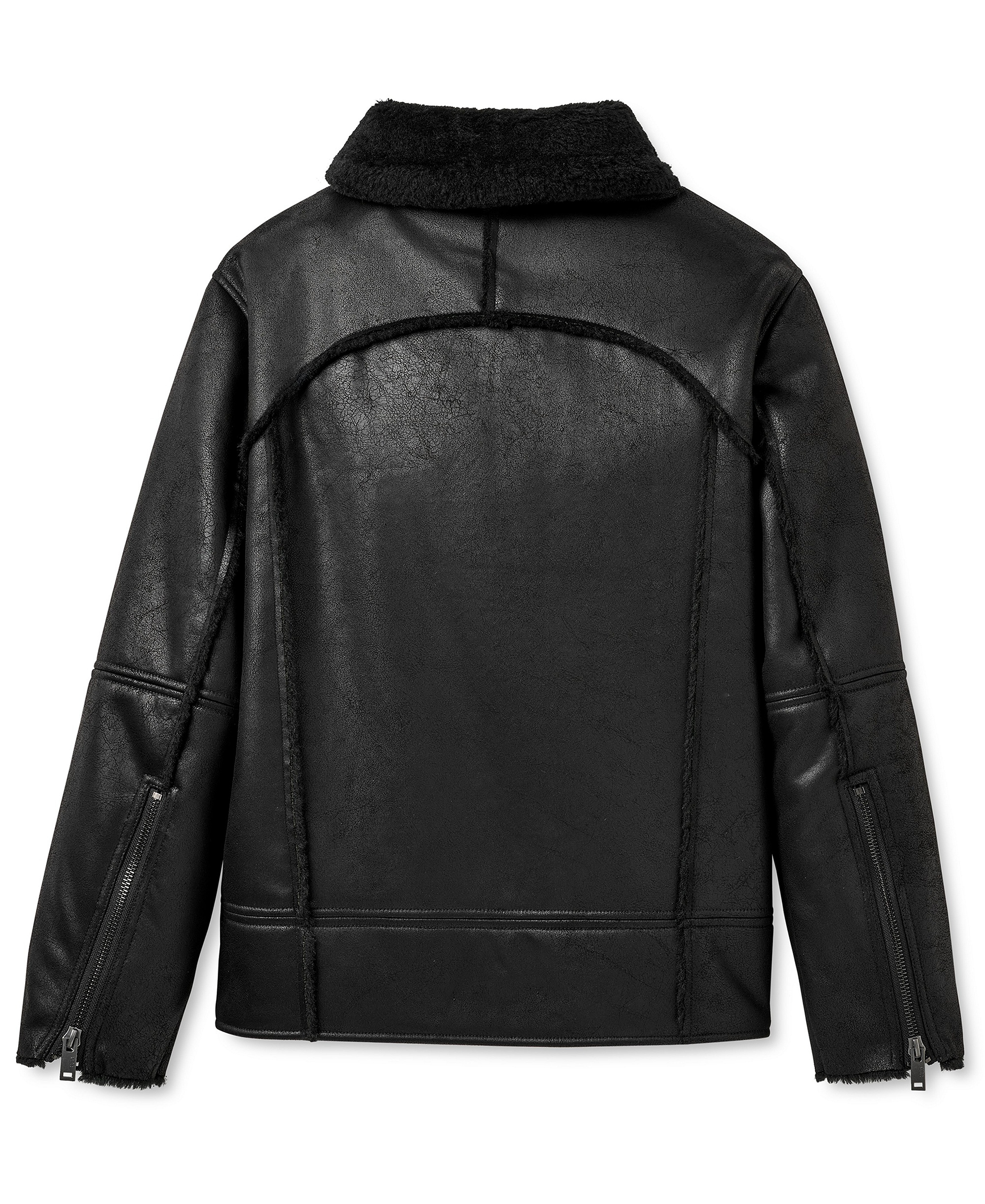 UGG® Men's Thayden Luxefluff Fleece Lined Jacket - Black