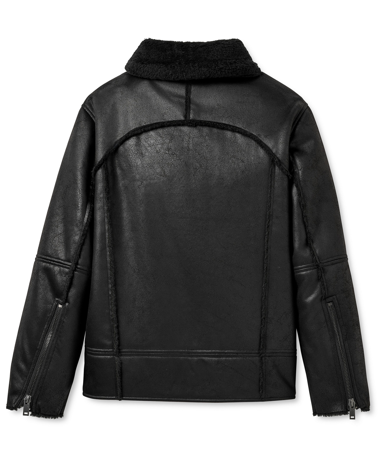 UGG® Men's Thayden Luxefluff Fleece Lined Jacket - Black