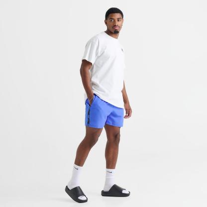 Men's Nike Swim Tape Volley Shorts - Royal/Black