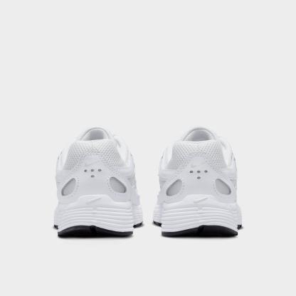 Big Kids' Nithtke P-6000 Casual Shoes - Platinum Tint/White/Metallic Silver/Platinum Tint - Back view