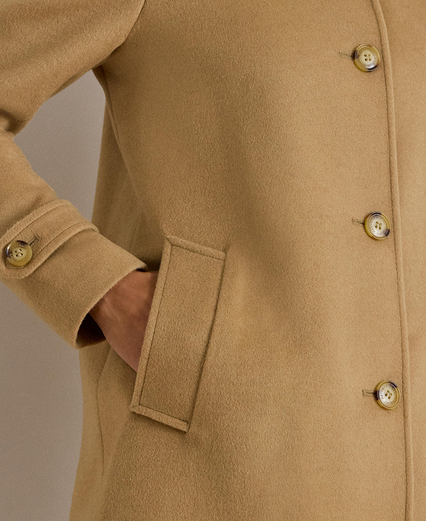 Lauren Ralph Lauren Women's Icon Hooded A-Line Coat, Created for Macy's - Camel