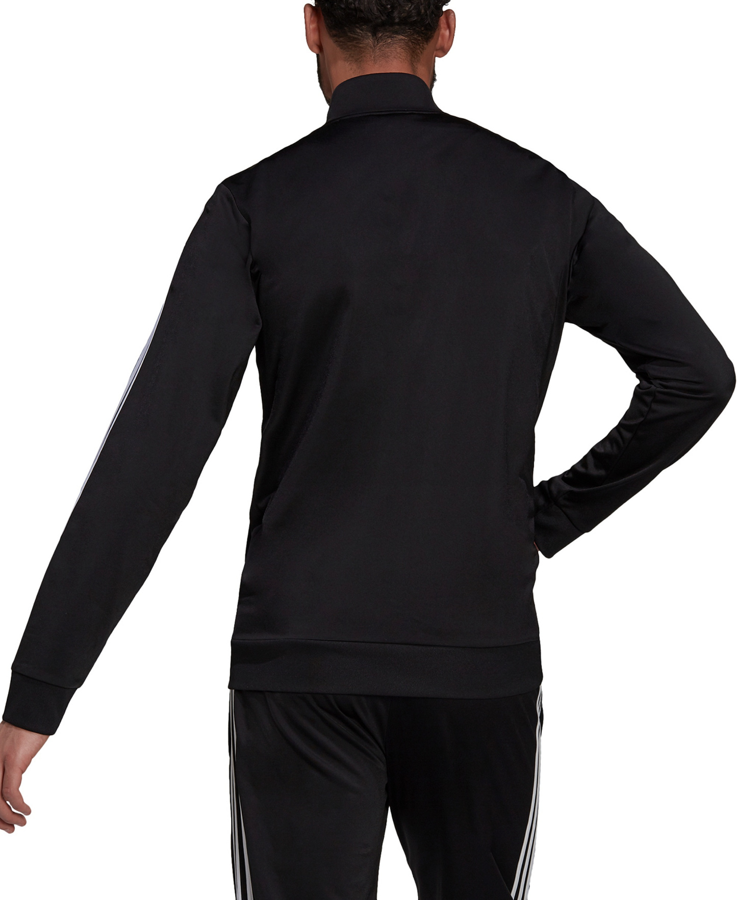 adidas Men's Tricot Track Jacket - Black/White