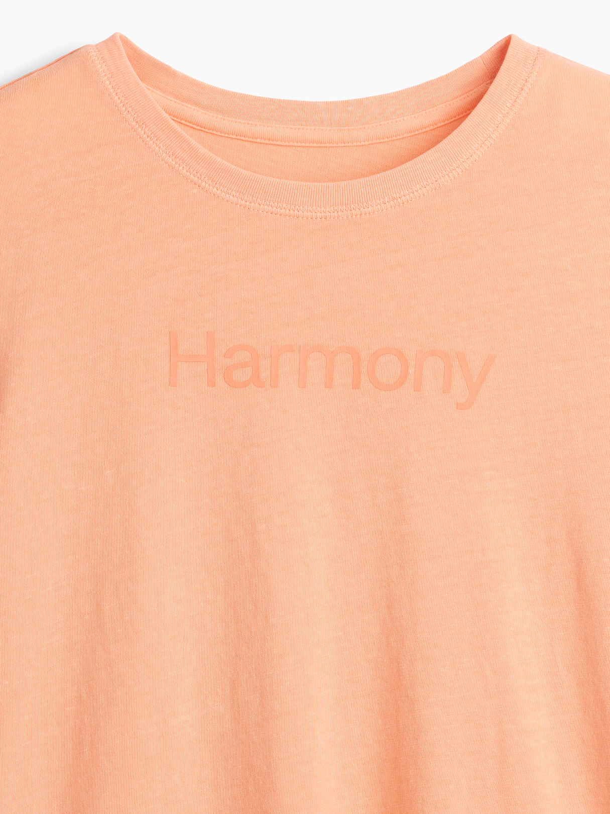 100% Cotton Authentic Shrunken T-Shirt - Harmony orange