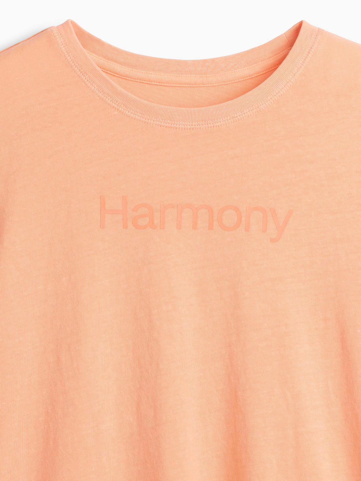 100% Cotton Authentic Shrunken T-Shirt - Harmony orange