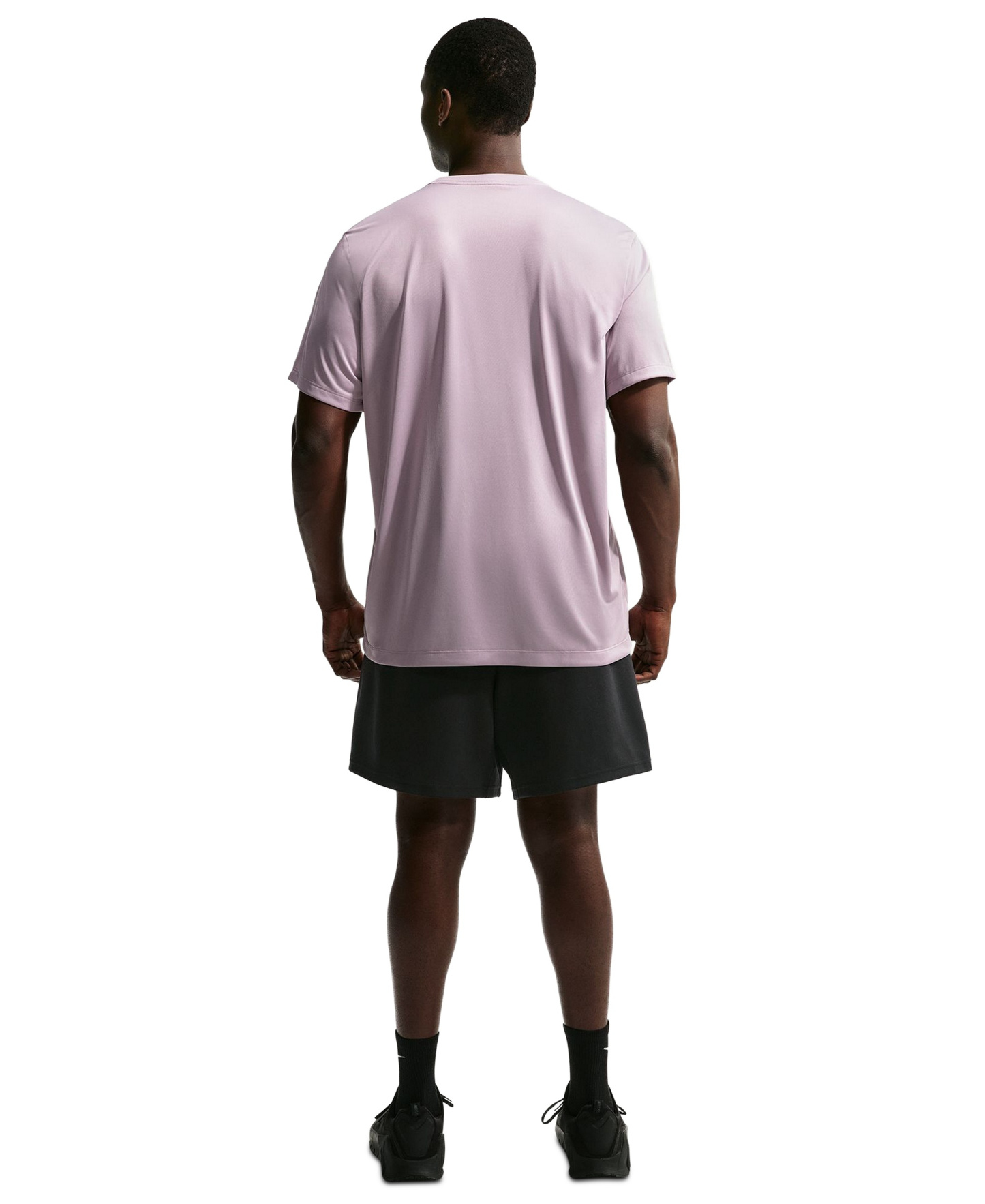 Nike Men's Dri-FIT Legend Fitness Logo T-Shirt - Light Violet