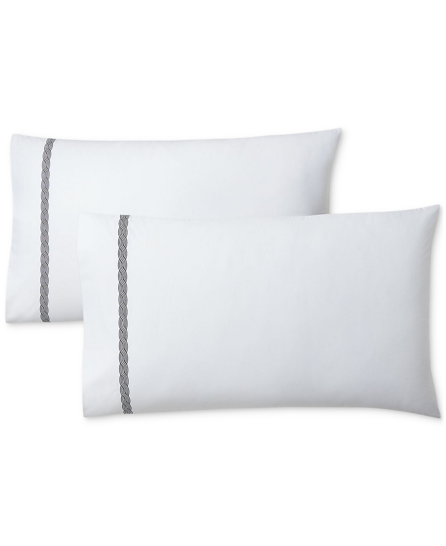 Lauren Ralph Lauren Spencer Cable Embroidery 4-Pc. Sheet Set, Queen - Navy