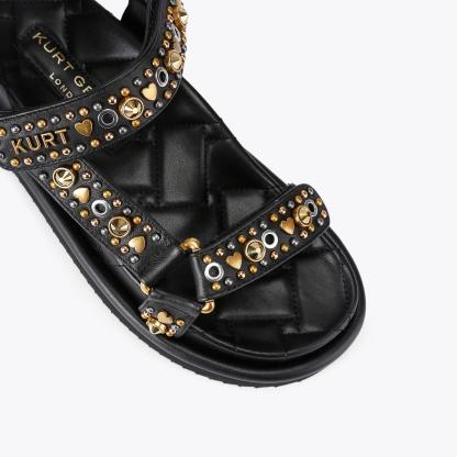 Kurt Geiger London Orson Sandal - Black - view 5