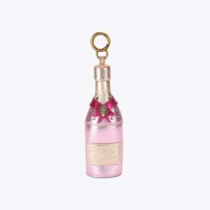 Kurt Geiger London Champagne Bottle Charm - Pink