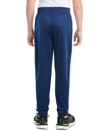adidas Toddler & Little Boys Elastic-Waistband Essential 3-Stripe Jogger Pants - Dark Blue